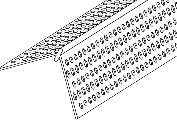 msr010 trimtex mud set external corner 90° 3000mm